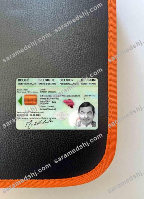 Belgium ID photolook FRONT